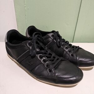 Lacoste Chaymon 116 Mens 11 Black Leather Shoes 7-31SPM0080237